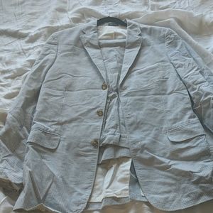 J. Crew Seersucker Suit (42 L)